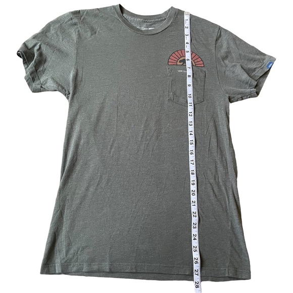 Vintage Y2K Vans Green Short-Sleeved Graphic T-Shirt Size Small - Picture 6 of 7
